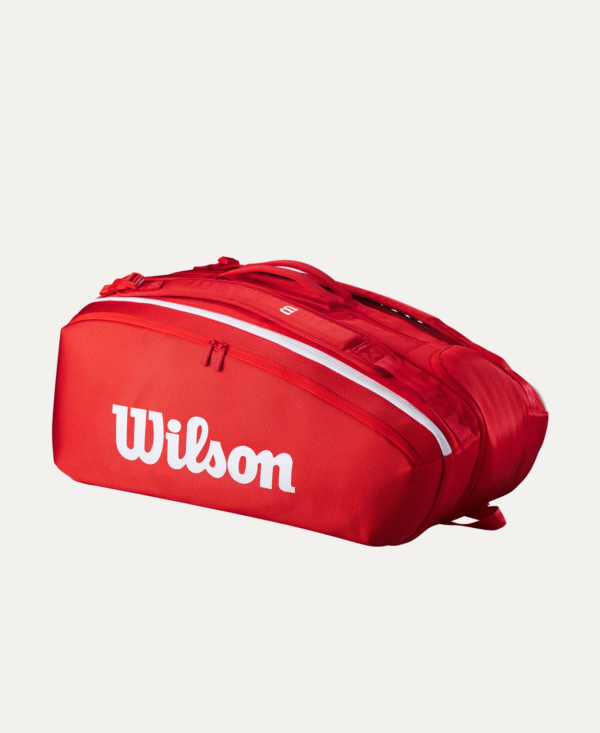 ساک تنیس ویلسون Wilson Super Tour Red 15 Pack - قرمز