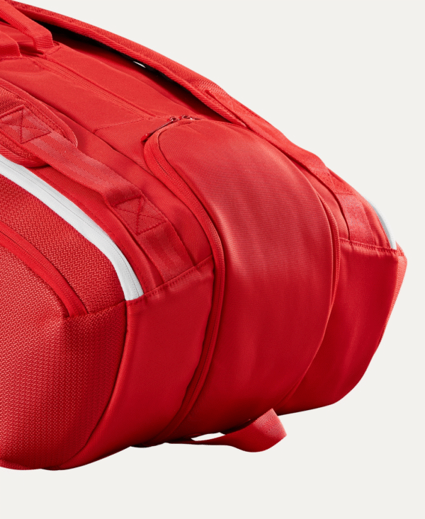 ساک تنیس ویلسون Wilson Super Tour Red 15 Pack - قرمز - Image 12