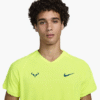 تی شرت تنیس مردانه نایک Nike Rafa Dri-Fit ADV - زرد - Image 3