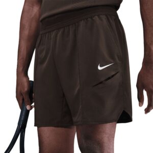 شلوارک تنیس مردانه نایک NikeCourt Slam 15 cm - قهوه ای