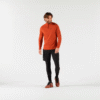 سویشرت تنیس مردانه دکتلون DECATHLON Thermic - آجری - Image 2