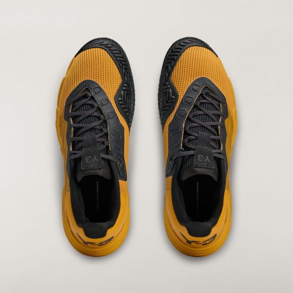 کفش تنیس مردانه آدیداس - ADIDAS Barricade 13 Y-3 - زرد/مشکی - Image 6