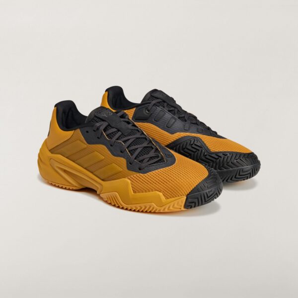 کفش تنیس مردانه آدیداس - ADIDAS Barricade 13 Y-3 - زرد/مشکی - Image 7