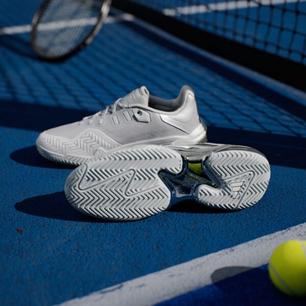 کفش تنیس زنانه آدیداس - ADIDAS Barricade Silver Edition - نقره ای - Image 3