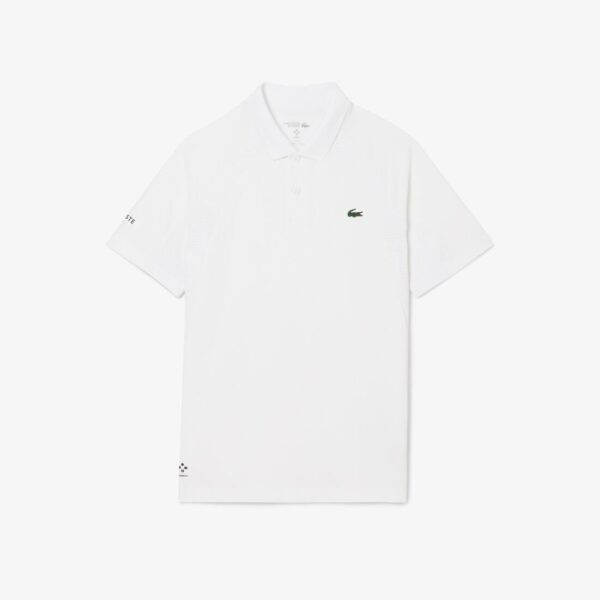 پلوشرت تنیس مردانه لاکست Lacoste Tennis X Daniil Medvedev - سفید - Image 4