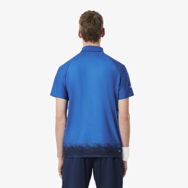 پلوشرت تنیس مردانه لاکست Lacoste Tennis X Daniil Medvedev - آبی - Image 2