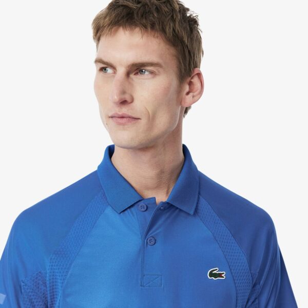 پلوشرت تنیس مردانه لاکست Lacoste Tennis X Daniil Medvedev - آبی - Image 4