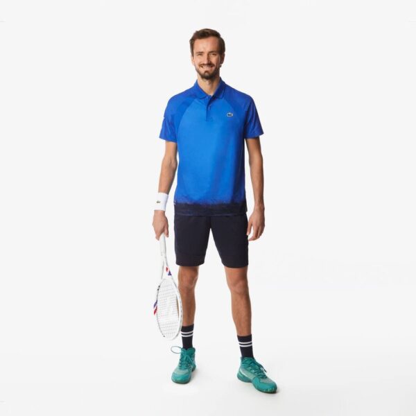 پلوشرت تنیس مردانه لاکست Lacoste Tennis X Daniil Medvedev - آبی - Image 5