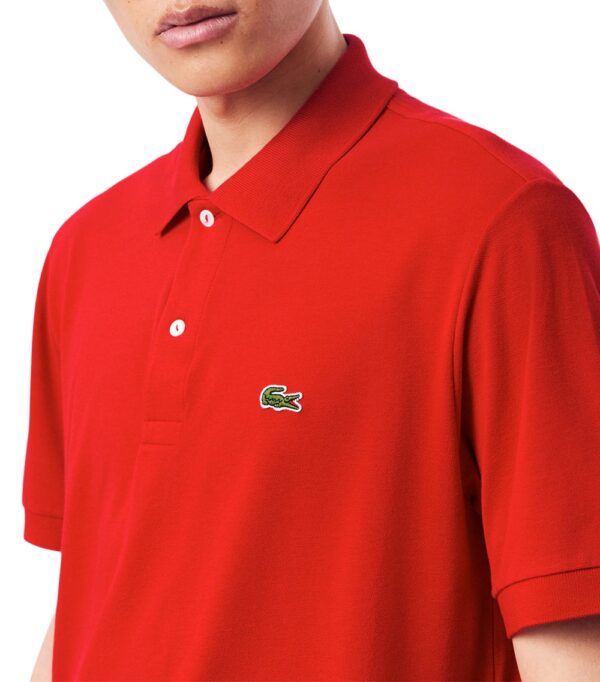 پلوشرت تنیس مردانه لاکست Lacoste Classic Fit L.12.12 Polo - قرمز - Image 5