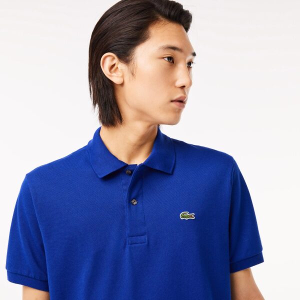 پلوشرت تنیس مردانه لاکست Lacoste Classic Fit L.12.12 Polo - سرمه ای - Image 3