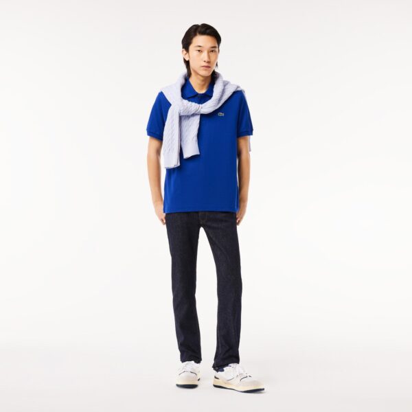 پلوشرت تنیس مردانه لاکست Lacoste Classic Fit L.12.12 Polo - سرمه ای - Image 5