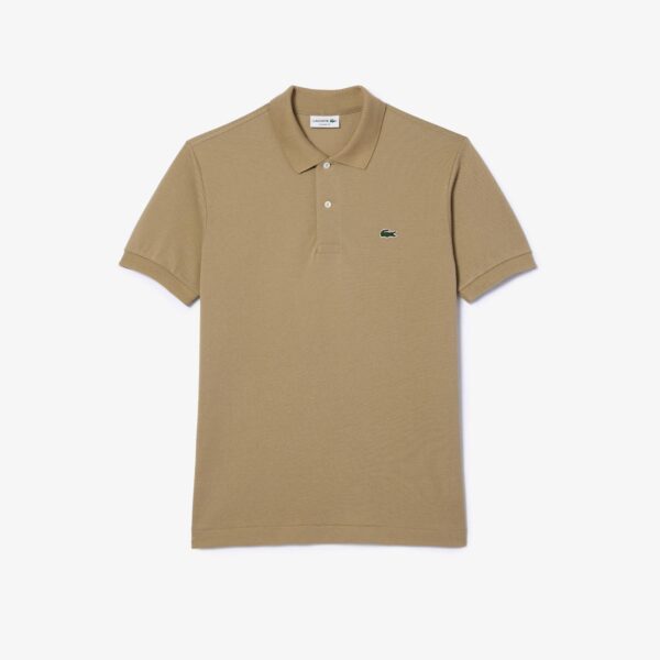 پلوشرت تنیس مردانه لاکست Lacoste Classic Fit L.12.12 Polo - کرم - Image 5