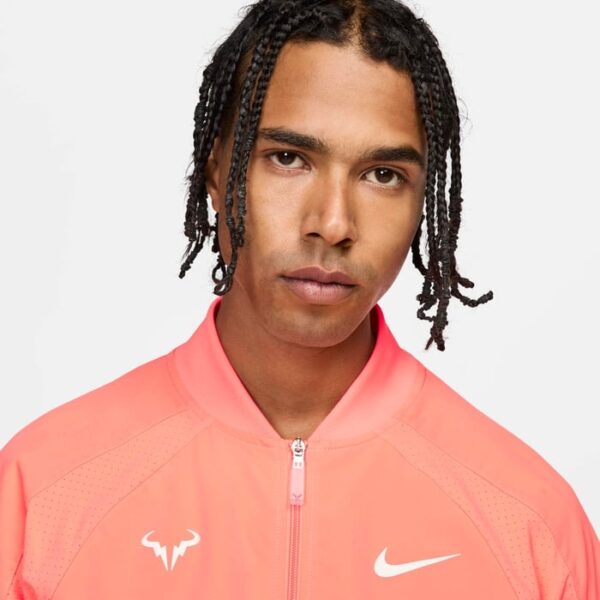 سویشرت تنیس مردانه نایک Nike Dri-FIT Rafa- گلبهی - Image 3
