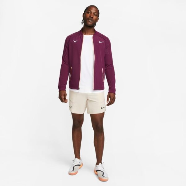 سویشرت تنیس مردانه نایک Nike Dri-FIT Rafa- بنفش/کرم - Image 6