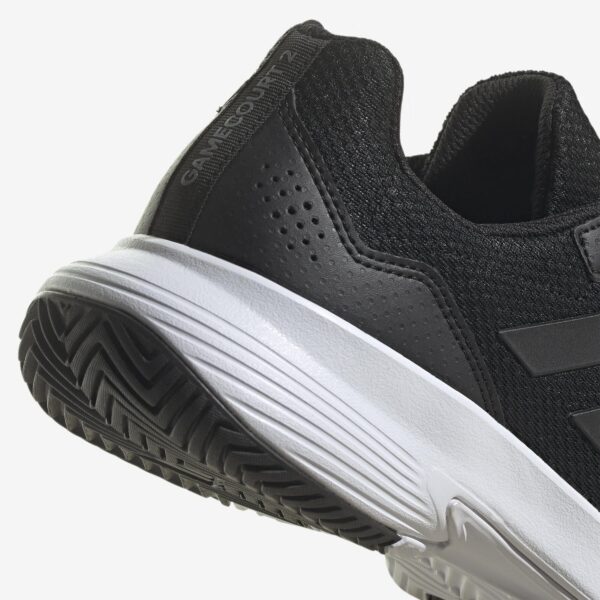 کفش تنیس مردانه آدیداس - ADIDAS Gamecourt 2 Tennis Shoes - مشکی - Image 5