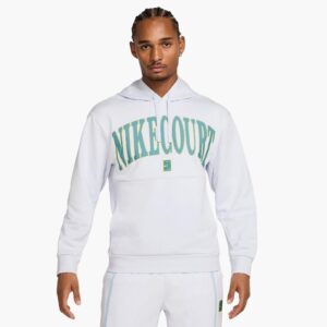 سویشرت تنیس مردانه نایک Nike Court Heritage DRI-FIT Sweatshirt- سبز/سفید