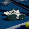 کفش تنیس مردانه آدیداس - ADIDAS Courtjam Control 3 Tennis Shoes - سفید/سبز - Image 3