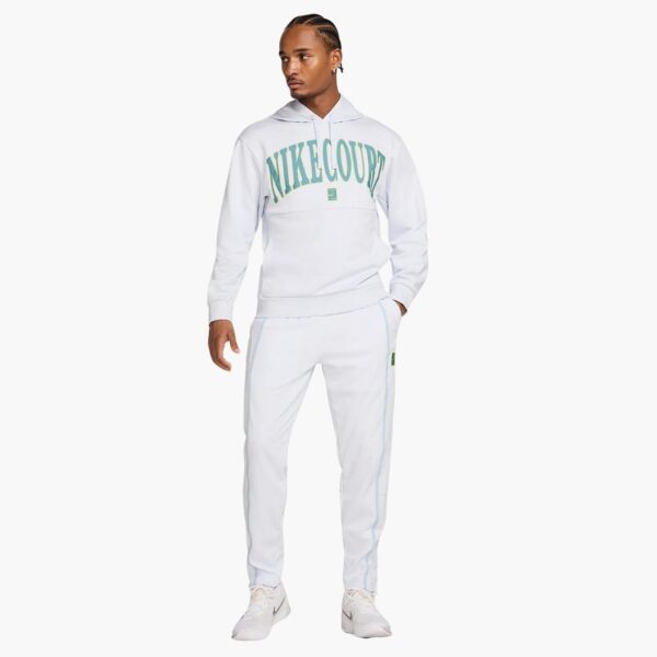 سویشرت تنیس مردانه نایک Nike Court Heritage DRI-FIT Sweatshirt- سبز/سفید - Image 4