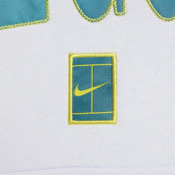 سویشرت تنیس مردانه نایک Nike Court Heritage DRI-FIT Sweatshirt- سبز/سفید - Image 5