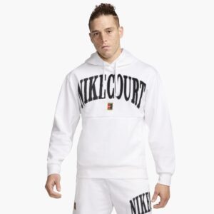 سویشرت تنیس مردانه نایک Nike Court Heritage DRI-FIT Sweatshirt-سفید