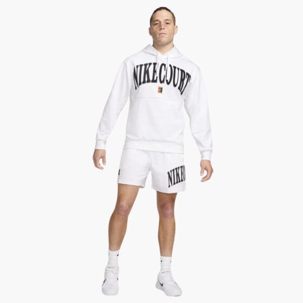 سویشرت تنیس مردانه نایک Nike Court Heritage DRI-FIT Sweatshirt-سفید - Image 6