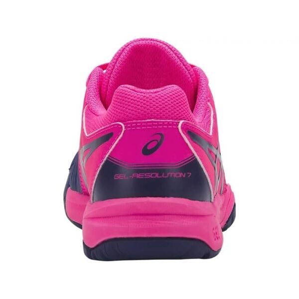 کفش تنیس بچگانه اسیکس Asics Gel-Resolution 7 GS Kids - صورتی - Image 4