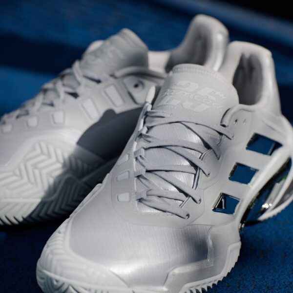 کفش تنیس زنانه آدیداس - ADIDAS Barricade Silver Edition - نقره ای - Image 9