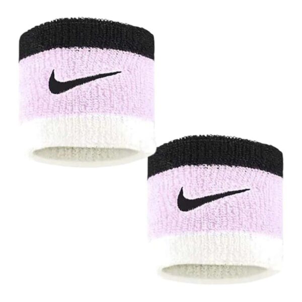 مچ بند تنیس نایک Nike Swoosh- پک دوتایی -صورتی/مشکی