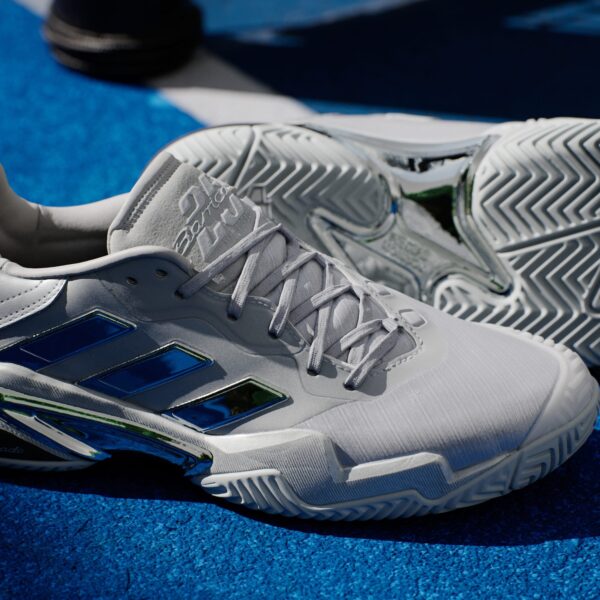 کفش تنیس زنانه آدیداس - ADIDAS Barricade Silver Edition - نقره ای - Image 10