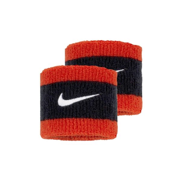 مچ بند تنیس نایک Nike Swoosh- پک دوتایی -قرمز/مشکی