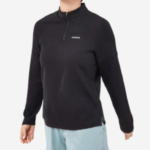 سویشرت تنیس زنانه دکتلون DECATHLON TTS ML TH - مشکی