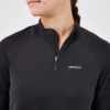 سویشرت تنیس زنانه دکتلون DECATHLON TTS ML TH - مشکی - Image 4