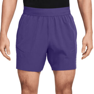 شلوارک تنیس مردانه نایک NikeCourt Advantage Dri-FIT 15 cm - ارغوانی