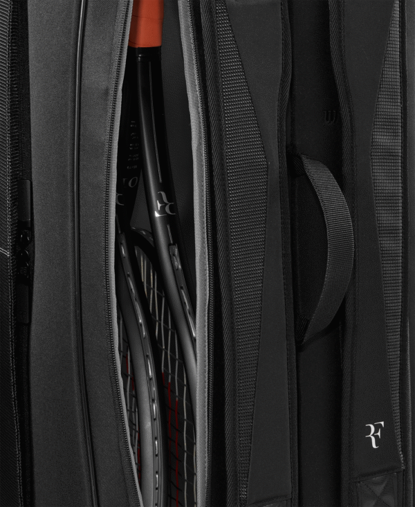 ساک تنیس ویلسون Wilson RF Tournament Racket Bag 9 Pack - مشکی - Image 9