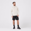 سویشرت تنیس مردانه دکتلون DECATHLON Thermic - کرم - Image 2