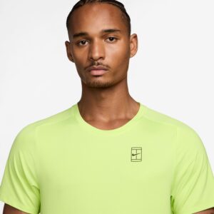 تی شرت تنیس مردانه نایک Nike Court Advantage Dri-FIT – زرد