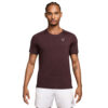 تی شرت تنیس مردانه نایک Nike Court Advantage Dri-FIT - زرشکی
