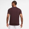 تی شرت تنیس مردانه نایک Nike Court Advantage Dri-FIT - زرشکی - Image 2