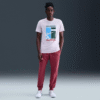 شلوار تنیس مردانه نایک Nike Court Heritage Dri-FIT - صورتی - Image 2