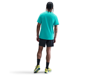 تی شرت تنیس مردانه نایک NikeCourt Dri-FIT Graphic Print- آبی - تصویر 3