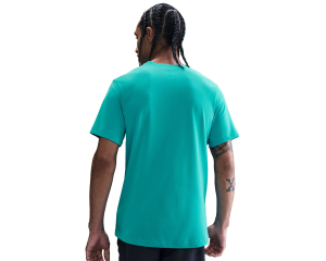 تی شرت تنیس مردانه نایک NikeCourt Dri-FIT Graphic Print- آبی - تصویر 5
