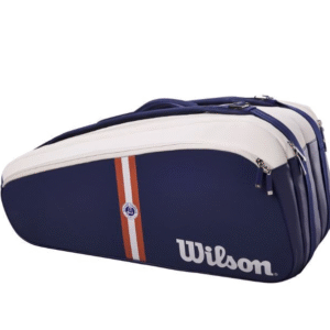 ساک تنیس ویلسون Wilson Roland Garros Super Tour 9R - سفید/سرمه ای