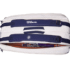 ساک تنیس ویلسون Wilson Roland Garros Super Tour 9R - سفید/سرمه ای - Image 6