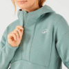 سویشرت تنیس زنانه دکتلون DECATHLON - سبز - Image 3