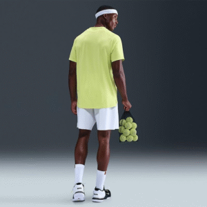تی شرت تنیس مردانه نایک Nike Court Advantage Dri-FIT – زرد