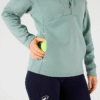 سویشرت تنیس زنانه دکتلون DECATHLON - سبز - Image 5