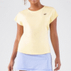 تی شرت تنیس زنانه دکتلون DECATHLON TTS Dry - زرد - Image 2