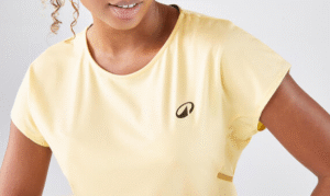 تی شرت تنیس زنانه دکتلون DECATHLON TTS Dry - زرد