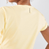تی شرت تنیس زنانه دکتلون DECATHLON TTS Dry - زرد - Image 4