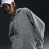 سویشرت تنیس زنانه نایک NikeCourt Heritage Phoenix Fleece - طوسی